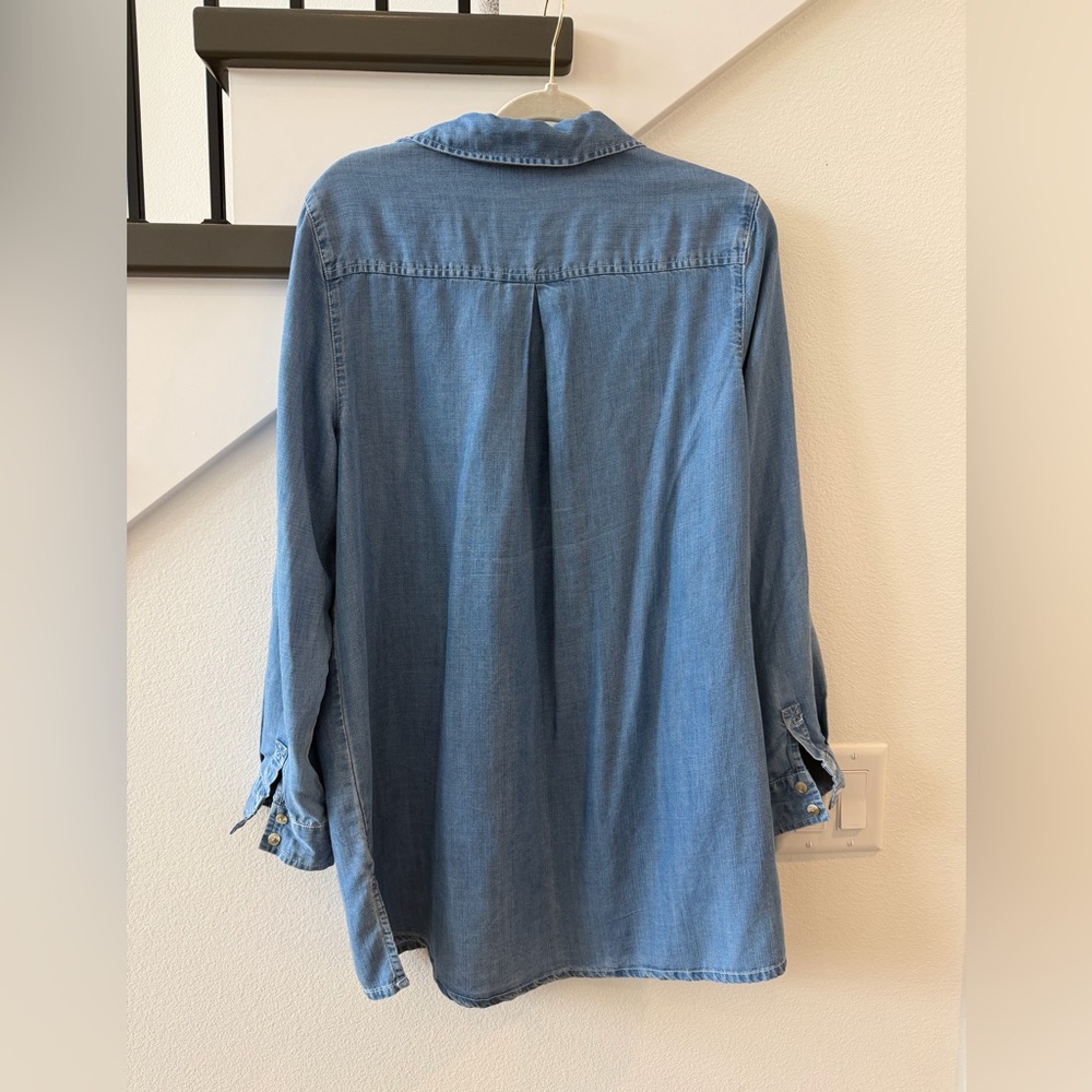 Soma Light Blue Chambray Shirt - Picture 5 of 5